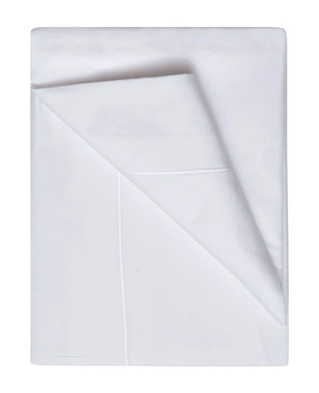 Belledorm 400 Count Egyptian Cotton Flat Sheet - White 3 Belledorm 400 Count Egyptian Cotton Flat Sheet - White