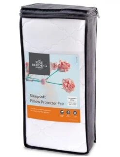 The Fine Bedding Company Sleep Soft Pillow Protector - Pair