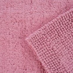 Christy Reversible Pedestal Mat - Blush -The Fine Bedding Company shop 36193 14465