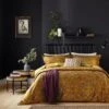 Morris & Co Seasons By May Duvet Cover - Saffron -The Fine Bedding Company shop 37553 13765