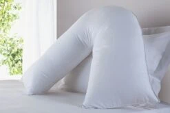 The Fine Bedding Company Back Support V-Shape Pillow