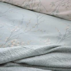 Laura Ashley Pussy Willow Duck Egg Duvet Set -The Fine Bedding Company shop 44307 6141
