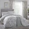 Dreams & Drapes Nora Blossom Green Duvet Set