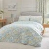 Dreams & Drapes Sandringham Duck Egg Bedspread 2 Dreams & Drapes Sandringham Duck Egg Bedspread -The Fine Bedding Company shop 51154 30419