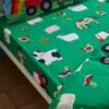 Catherine Lansfield Farmyard Animals Kids Single Fitted Sheet
