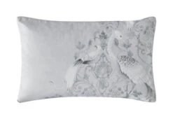 Laura Ashley Tregaron Silver Pillowcase Pair
