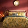 Furn Mazari Exotic Jungle Duvet Cover Set Mustard -The Fine Bedding Company shop 53563 25541