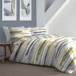 Fusion Clifton Green Duvet Set
