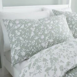 Catherine Lansfield Floral Birds Duvet Set -The Fine Bedding Company shop 53597 25448