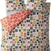 Orla Kiely Cut Stem Multi Paprika Duvet Set 2 Orla Kiely Cut Stem Multi Paprika Duvet Set -The Fine Bedding Company shop 53706 25165