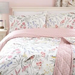 Dreams & Drapes Caraway Pink Duvet Cover Set -The Fine Bedding Company shop 54062 24016