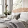 Helena Springfield Dashed Weave Grey Duvet Set -The Fine Bedding Company shop 54073 23987