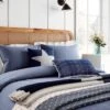 Helena Springfield Blue Denim Look Duvet Set -The Fine Bedding Company shop 54074 23962